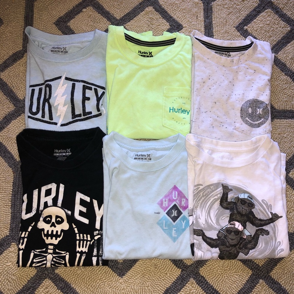 boys HURLEY tee LOT